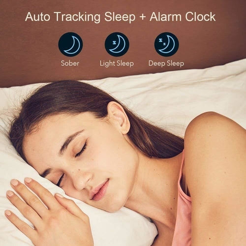 SmartFit Slim Activity Tracker & Health Monitor Smart Watch – Heart Rate, Sleep Tracker, Step Counter | SaNu Shopy