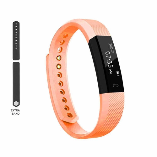SmartFit Slim Activity Tracker & Health Monitor Smart Watch – Heart Rate, Sleep Tracker, Step Counter | SaNu Shopy